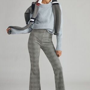 Anthropologie Maeve Plaid Wide leg Pants